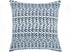 Lush Decor Yani Decorative Throw Pillow Cover, 20" W x 20" L, Navy Square Pillow Cover for Bed, Couch, Chair