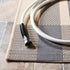 SAFAVIEH Courtyard Collection Accent Rug 2' x 3'7", Grey & Bone, Indoor/Outdoor Washable for High Traffic Areas