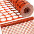 Houseables Plastic Mesh Fence, Construction Barrier Netting, Orange, 4'x100' Feet, 1 Roll,
