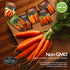 Pack 6 58, Carrot Seeds Variety for Planting Variety Carrot Seed Collection with Little Finger, Danvers, Scarlet