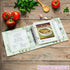 Meadowsweet Kitchens Recipe Card Holder Cookbook Mini 2 Ring Binder Organizer with 25 4 x 6 Cards