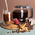 Mixpresso 12 Cup Coffee Pot, Auto-Off & Reusable Filter, Large Drip Coffee Maker with Borosilicate Glass Carafe