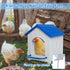 100% Chicken Nesting Box, Waterproof Hens Nesting Box for Laying Eggs for Hens, Ducks and Poultry, Large Signle