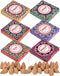 Backflow Incense Cones, Set of 6 Natural Scents for Purification, Relaxation, Yoga, Meditation