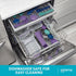 Sistema To Go Collection Bento Box Cube Plastic Lunch and Food Storage Container, 5.3 Cup, Multi-Compartment, Color