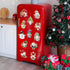 12Pcs Christmas Gnome Refrigerator Magnets, Waterproof Holiday Gnome Car Decals for Party Decor
