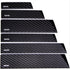 Asaya Professional Knife Edge Guards - Universal Blade Covers, 6Pcs, Extra Strength ABS Plastic, BPA-Free Felt Lining,