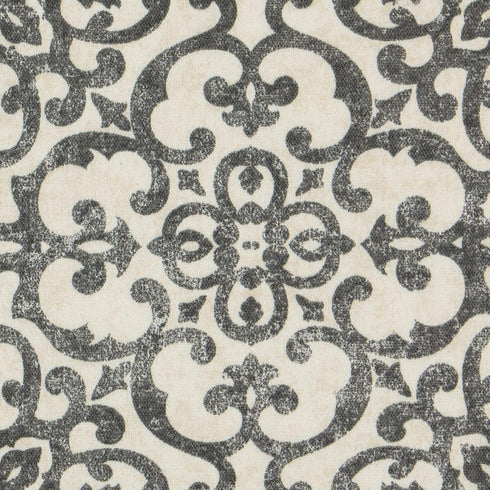 PAIRS TO GO Brockwell Decorative Window Treatment Rod Pocket Curtains, 28" x 63", Charcoal