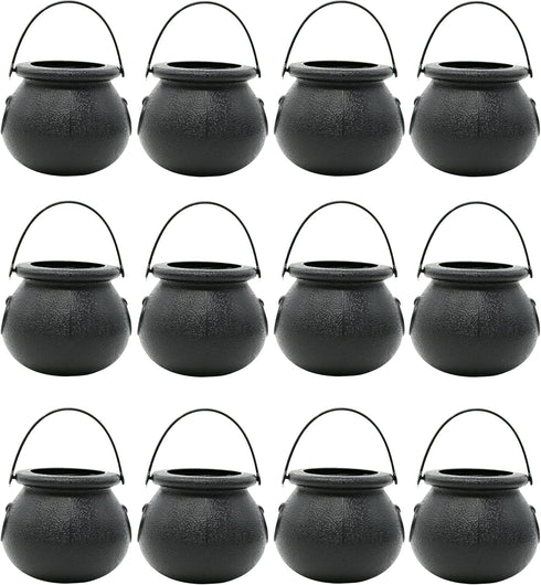 Big Mo’s Toys Candy Cauldron Kettles - 1 Dozen Party Decoration Supplies