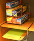 Deco Brothers Wrap Organizer Rack, 3 Tier, Bronze for Kitchen Cabinet