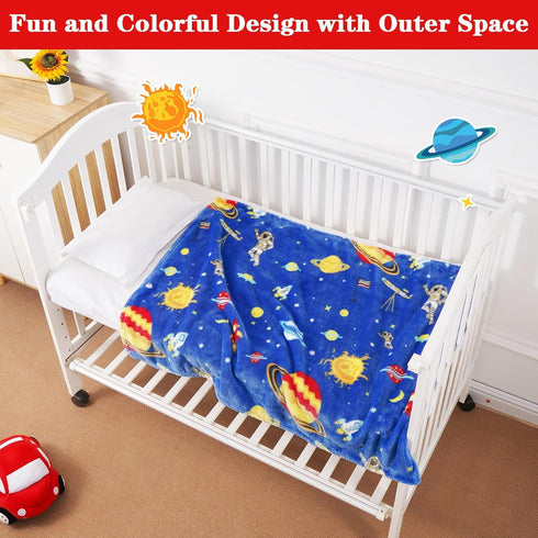 30x40 Inches) Lukeight Toddler Blanket for Boys and Girls, Plush and Thick Blanket Birthday Gifts for Toddler and Baby