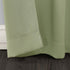 Sun Zero Soho Blackout Energy Efficient Grommet Curtain Single Panel, 54" x 84", Sage Green