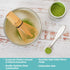 Matcha Measuring Spoon, Stainless Steel Scoop, 1/2 Teaspoon, Premium High Polish Finish, One Cup of Perfect Matcha