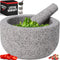 Priority Chef Heavy Duty Extra Large Mortar and Pestle Set, 4 Cup,