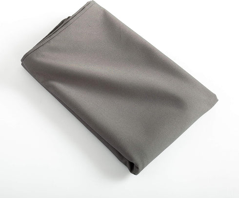 EVOLIVE Ultra Soft Microfiber Body Pillow Cover, 21"x54" with Hidden Zipper Closure, Charcoal Grey