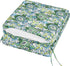 Magpie Fabrics Swimming 45"x20"x3", Outdoor/Indoor High Back Square Corner Chair Cushion with Handle & Ties, Waterproof