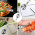 Farberware 4 in 1 Multipurpose Kitchen Scissors, Stainless Steel with Blade Cover, Black