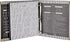 C.R. Gibson Gray Leatherette Lined Recipe Notebook, 11'' x 12''