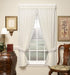 Today's Curtain Versailles Macrame Crushed Window Voile Panel - 84-Inch, Ecru