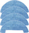 Smilefil 4pcs Replacement Mop Cloths for Coredy R750, R500, R550(R500+), R580, G800, G850 Robot Vacuum Cleaner