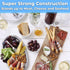 Super Elegant 200ct Plastic Tasting Forks, Mini Cocktail or Sampling Fork Set for Appetizers