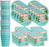 Pink Flamingo Birthday Party Supplies, Tableware Set Includes Plates, Napkins, Cups for 16
