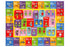 KC Cubs 3x5 ABC Alphabet ASL Sign Language Rug Educational Non-Slip Carpet