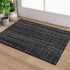 Small Boho Rug 2 x 3 Cotton Washable Rugs, Black White Kitchen Runner for Indoor Outdoor Farmhouse Area Carpet