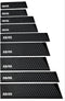 Asaya Professional Knife Edge Guards, Universal Blade Covers, Extra Strength ABS Plastic, BPA-Free Felt Lining, 9Pcs