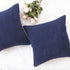 18x18 Set 2 18 18 inch, Home Brilliant Striped Corduroy Decorative Pillow Covers Throw Pillows for Couch of Accent