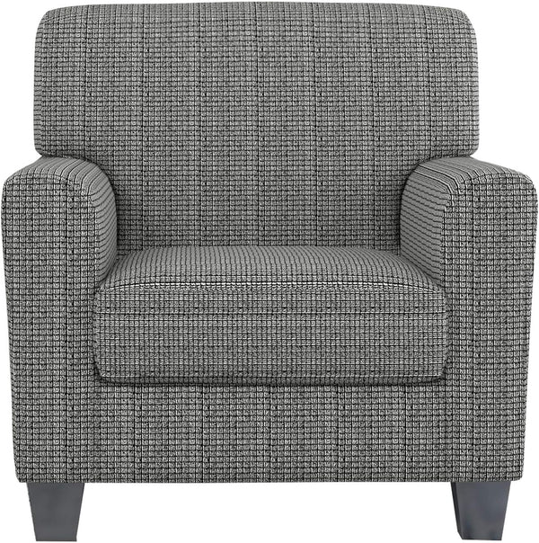 ZNSAYOTX 2 Piece Chair Covers for Living Room with Arms Anti Slip