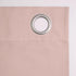 Sun Zero Soho Blackout Energy Efficient Grommet Curtain Single Panel, 54" x 63", Blush Pink