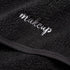 Pack 2-730 12" 12" Laguna Beach Textile Co. Plush Zero Twist Supima Cotton Makeup Towels - of GSM - x (Black - Makeup