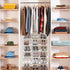 5-Tier SIMPLE HOUSEWARE Shoe Rack Storage Organizer, White