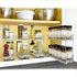 4-3/8 inch 2 LYNK PROFESSIONAL Pull Out Spice Organization for Cabinets - Wide Spice Rack for Inside Cabinets, Slide