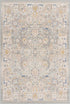 Unique Loom Whitney Collection Traditional Border Area Rug, 2' 2 x 3' 0 Rectangular, Cloud Gray