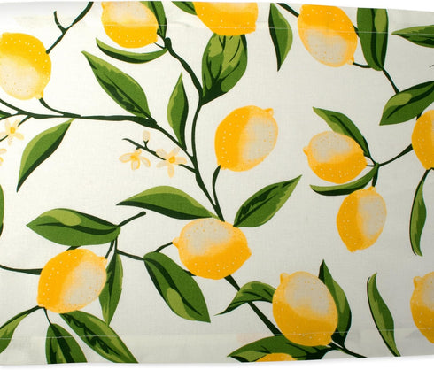 DII Tabletop Collection, Lemon Bliss Table Runner, 14x72