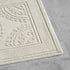 Jean Pierre New York Cotton StoneWash Medallion Bath Rug, 21x34 in., Light Taupe