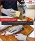 Rockland Guard Professional Oyster Shucking Knife Set - 3.5" Stainless Steel Oyster Shucker with Non-Slip Handle