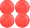 Pyrex 7402-PC 6/7 Cup Red BPA-Free Plastic Lid, 4-Pack, Made in USA
