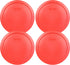 Pyrex 7402-PC 6/7 Cup Red BPA-Free Plastic Lid, 4-Pack, Made in USA