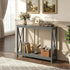 2-Tier ZENY Console Table, Entryway Table, Narrow Sofa Table with Shelves, Entrance Table for Living Room, Entryway