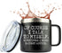 JENVIO Funny Travel Mugs for Fathers Day, Laser Etched Stainless Steel Coffee Mug Tumbler, Unique Gift