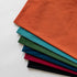 FEVERQIYI 20x20 Velvet Pillow Covers Set of 2 – Burnt Orange Decorative Square Throw Pillowcase Soft Solid Cushion