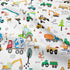 Set (68x86 Inch), 2 Sets 1 Peopleareok Construction Comforter Twin Pieces Construction Excavator Tractor Bedding