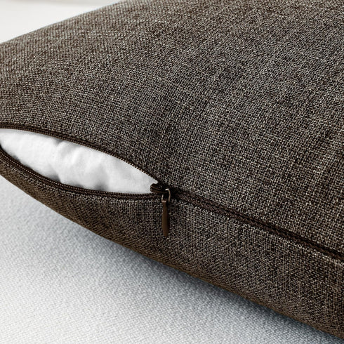 Pack 2 20x20 Inch MIULEE of Decorative Linen Burlap Pillow Covers Farmhouse Boho Accent Pillowcases Home Decor
