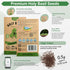 Pack 0.5 1,400 Packet, Organo Republic Holy Basil Seeds G - Over Non-GMO Heirloom Basil Seeds for Planting Herbs