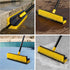 Yocada Double-Sided Floor Scrub Brush, Heavy Duty Triangle Brush for Cleaning Patio Bathroom Garage