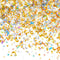 60 G/2.1 oz Holographic Star and Moon Glitter Confetti, Iridescent Table Metallic Glitter for Wedding Party DIY