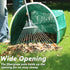 2 Pack 53-Gallon PHYEX Reusable Leaf Bags with Flat Bottom Design - Dustpan Style Garden Bags for Easy Yard Waste